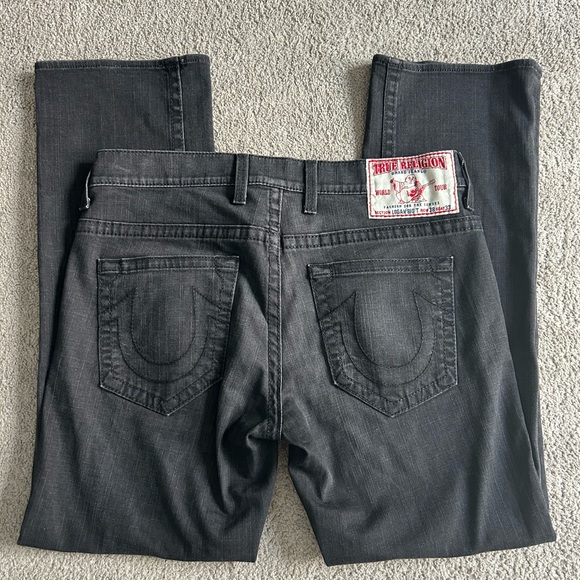 True Religion Logan Big T Denim Jeans‎ Size 38x33 - Picture 1 of 9